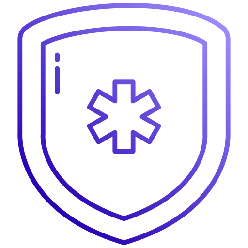 escudo medico icono gratis