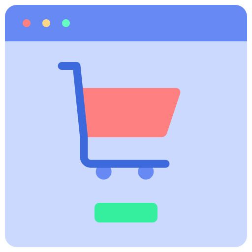 tienda online icono gratis