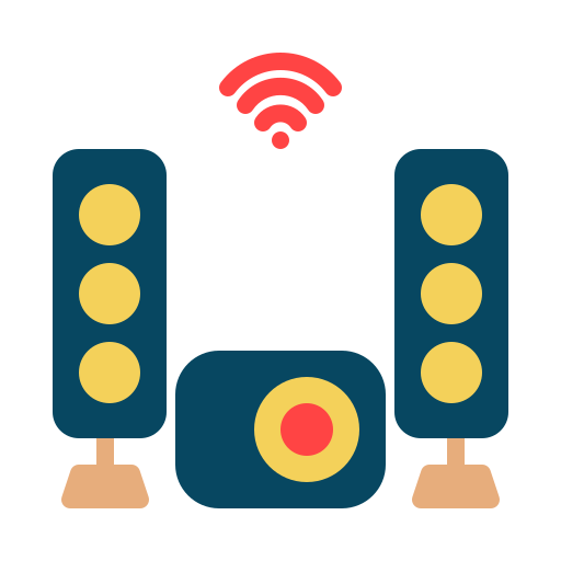 cine en casa icono gratis