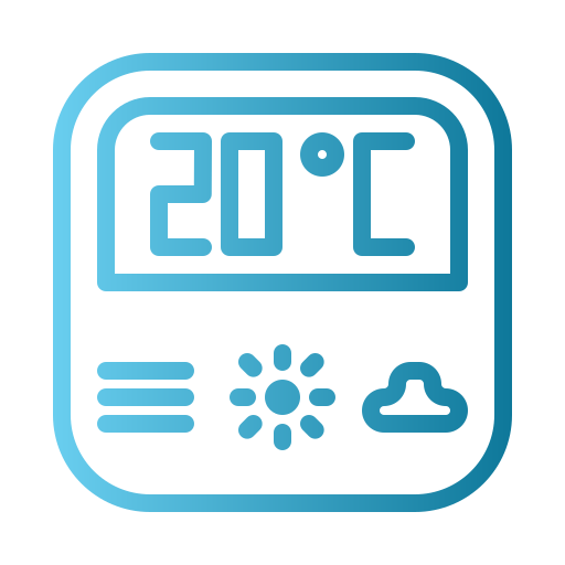 intelligenter thermostat kostenlos Icon intelligenter thermostat kostenlos Icon