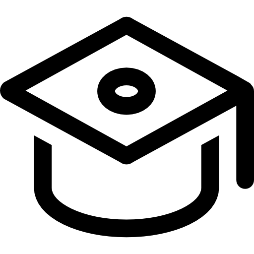 Mortarboard free icon