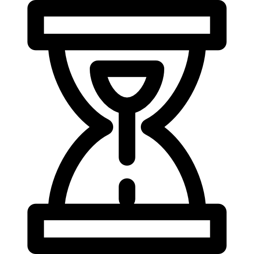 reloj de arena icono gratis