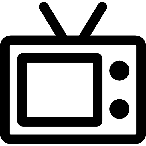 televisión icono gratis