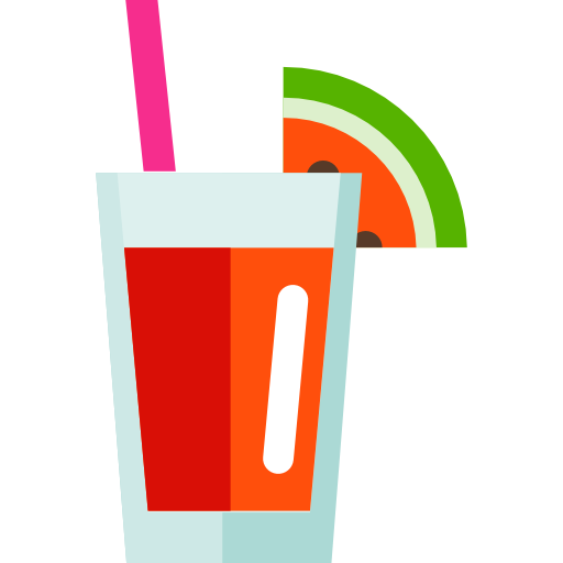 suco de melancia grátis ícone