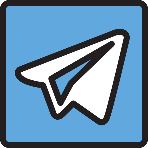 Telegram Detailed Straight Lineal color icon