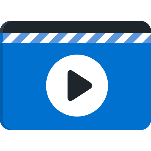 reproductor de video icono gratis