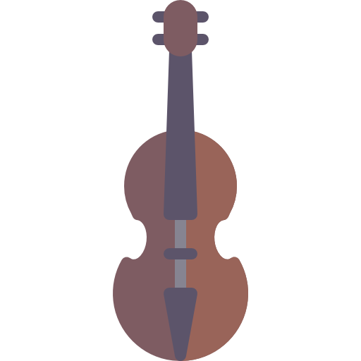 violín icono gratis