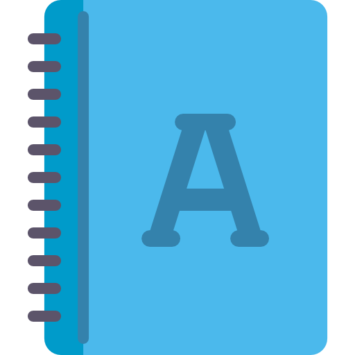 cuaderno icono gratis