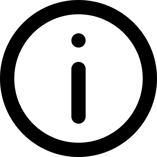 Info free icon