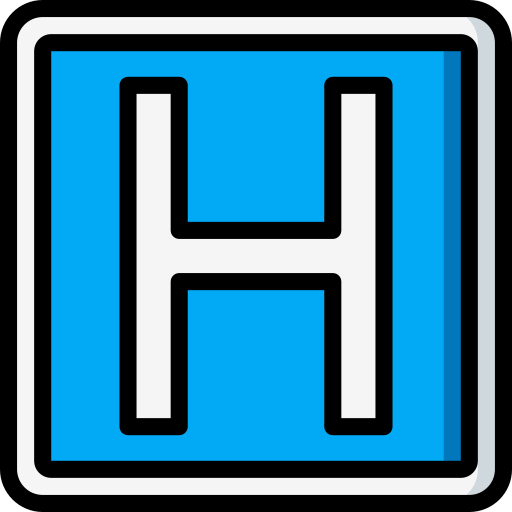 hôpital Icône gratuit hôpital Icône gratuit