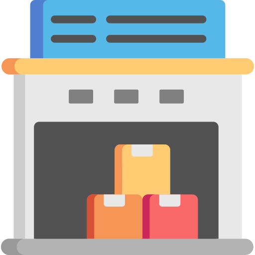 Almacén icono gratis