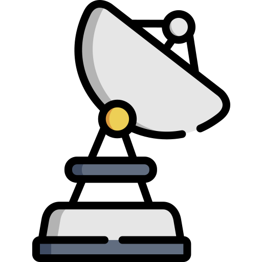 Antena parabólica icono gratis