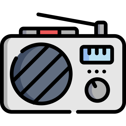 Radio Special Lineal color icon