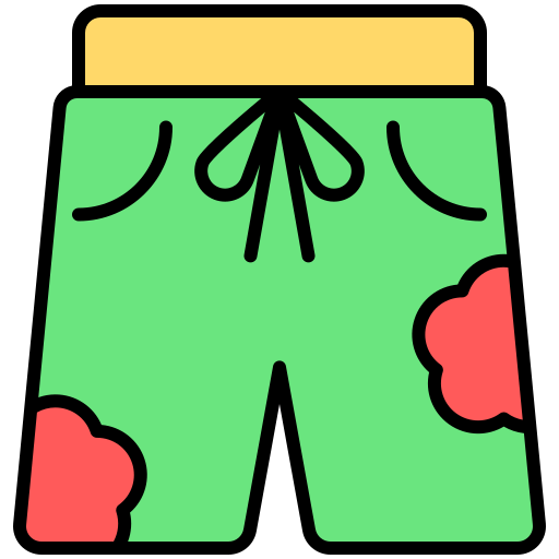 pantalones cortos icono gratis