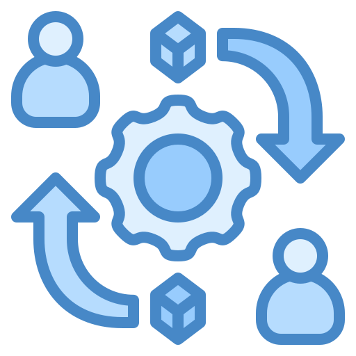 diagrama de flujo icono gratis