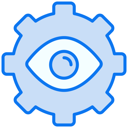 visión icono gratis