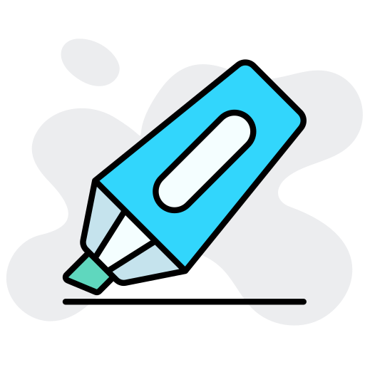 Highlighter free icon