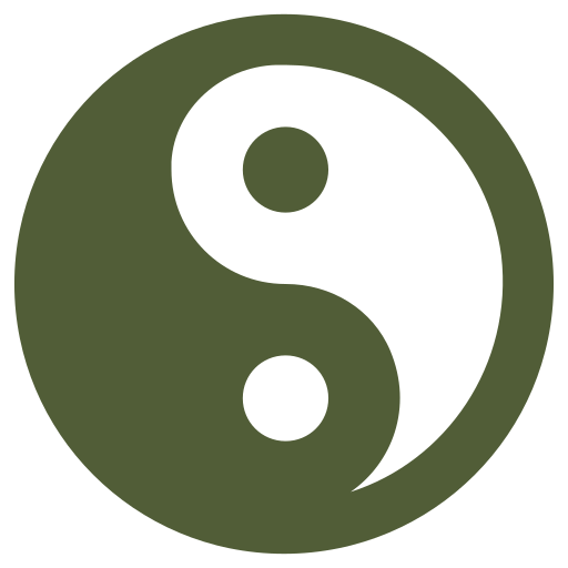 yin yang icono gratis