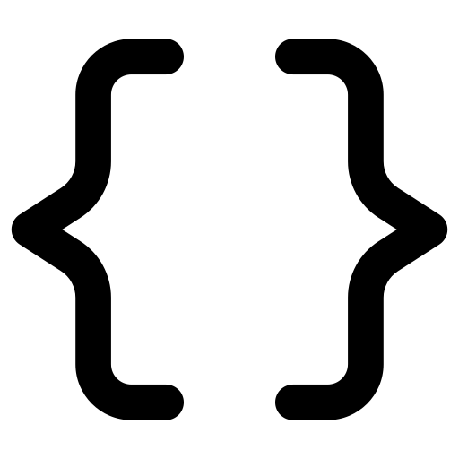 Bracket free icon