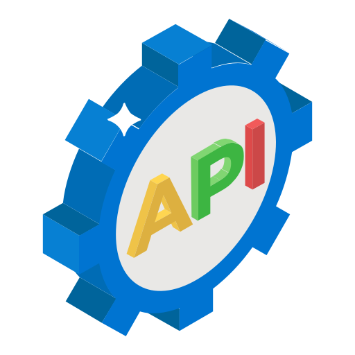 configuración de api icono gratis