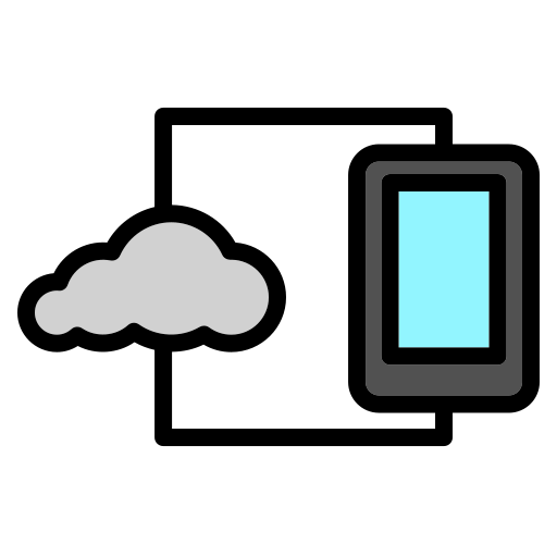 teléfono de mano icono gratis