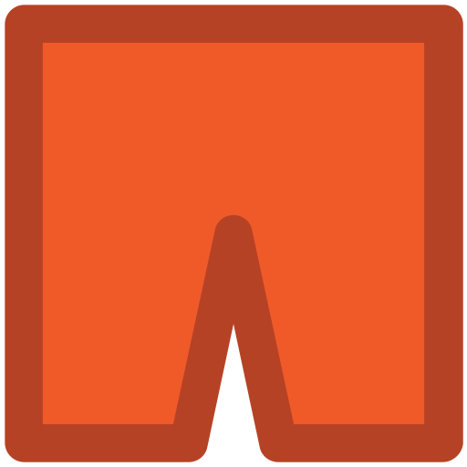 bermudas icono gratis