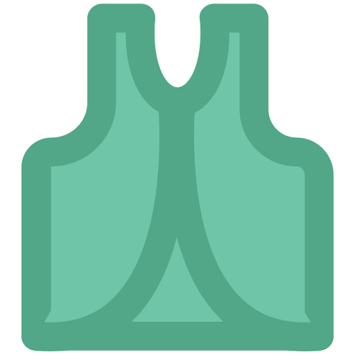 chaleco icono gratis