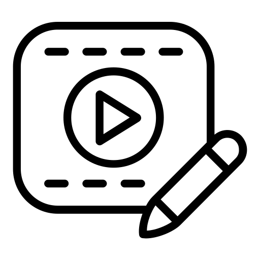 Video editing free icon Video editing free icon