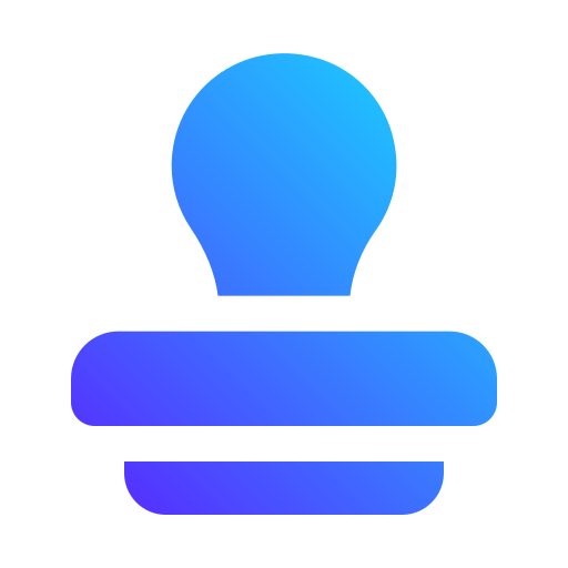Rubber stamp free icon