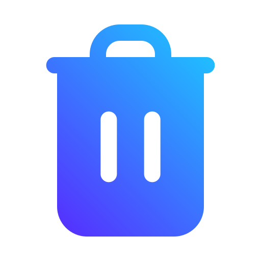 Trash free icon Trash free icon