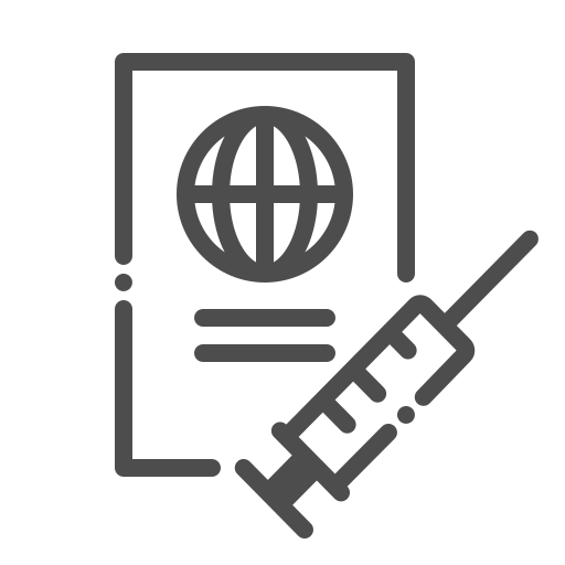Vaccine free icon