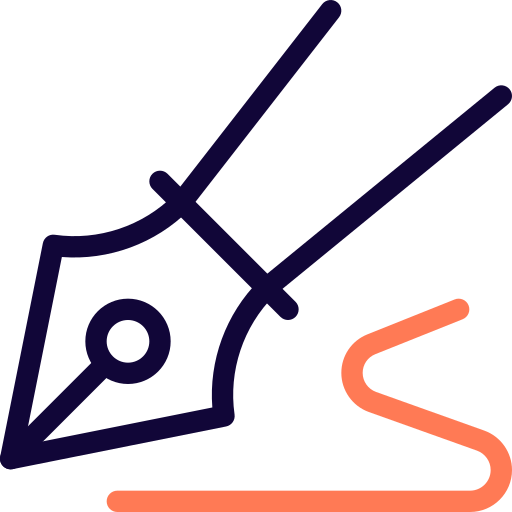 Old pen free icon