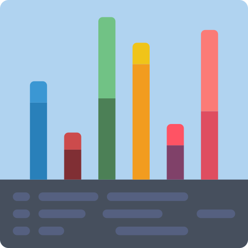 Analytics Basic Miscellany Flat icon