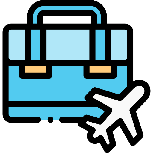 Business trip - Free transport icons