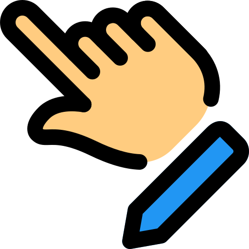 Gesture free icon