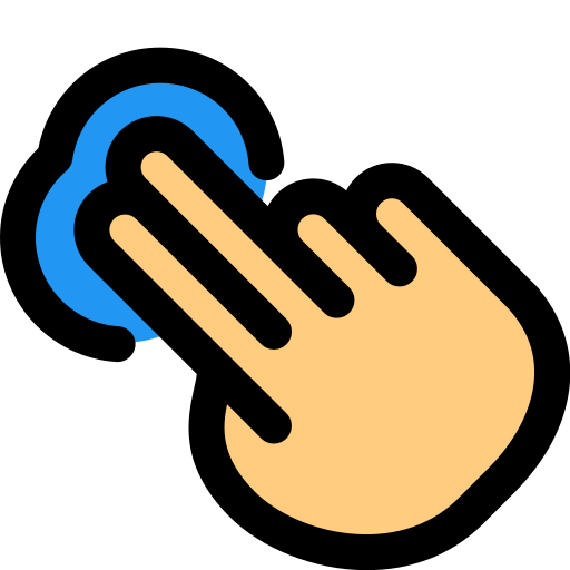 Gesture free icon