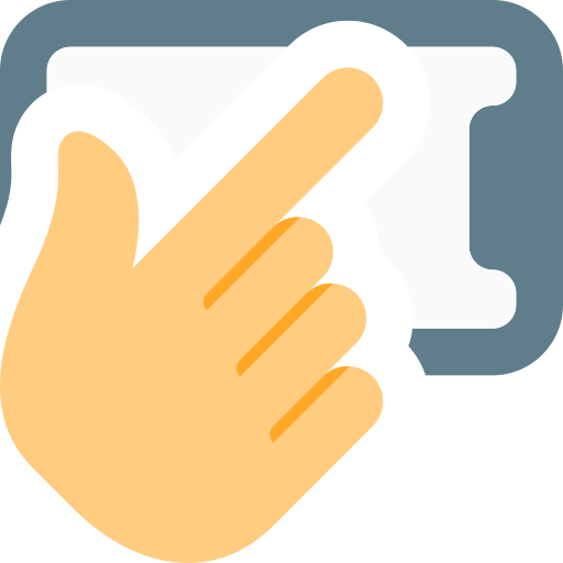 Gesture free icon Gesture free icon