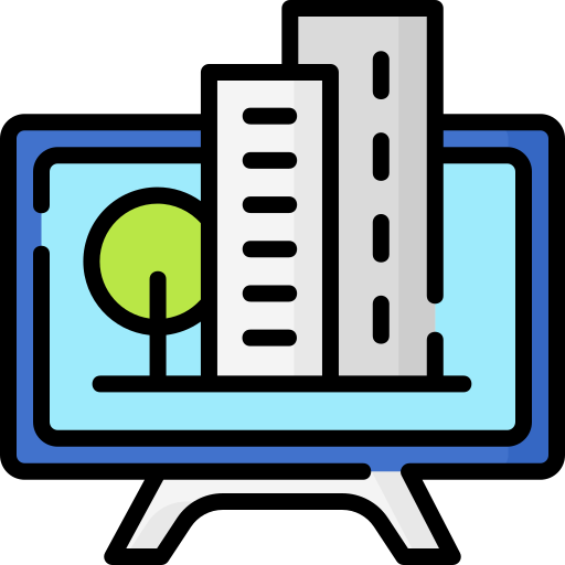 Televisión icono gratis