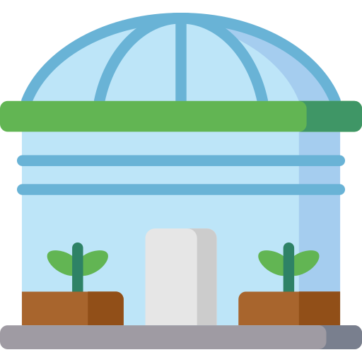 Green house - Free buildings icons