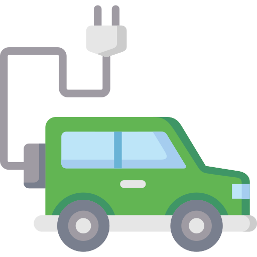 Электромобиль бесплатно иконка