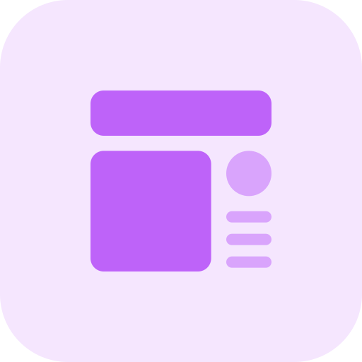 Template free icon Template free icon