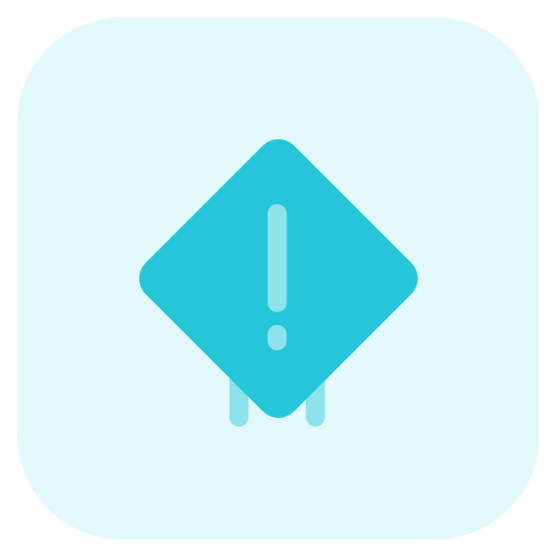 Caution free icon Caution free icon