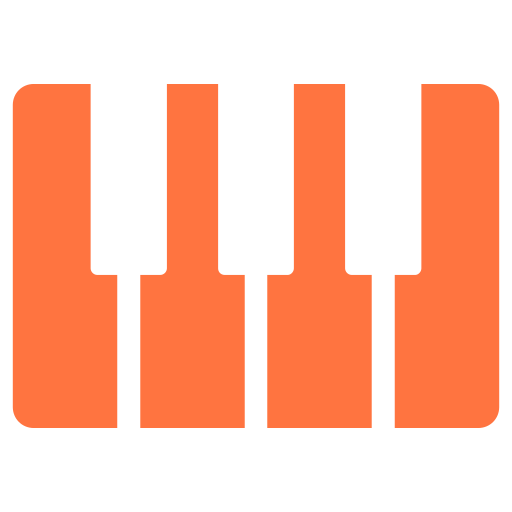 piano icono gratis