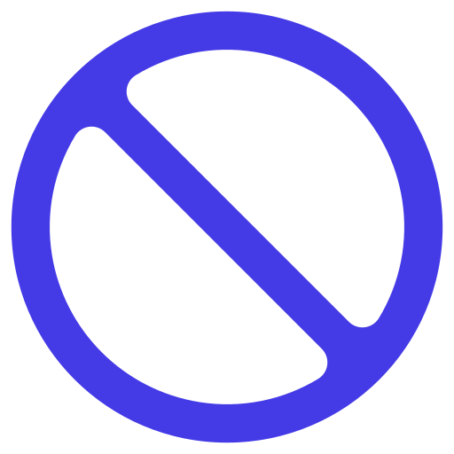 prohibición icono gratis