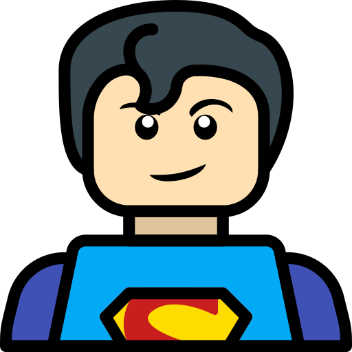 Superman Basic Miscellany Lineal Color icon