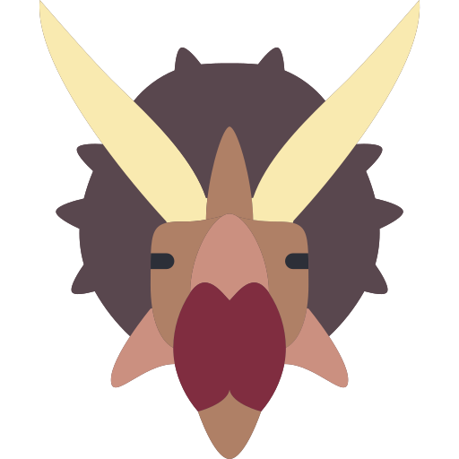 Triceratops icono gratis