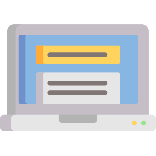 Computador portátil grátis ícone