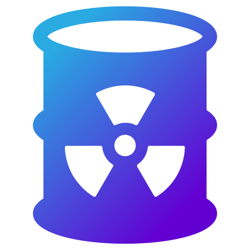 radioactivo icono gratis