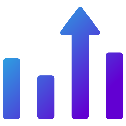crecimiento icono gratis