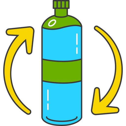 Oxygen tube free icon
